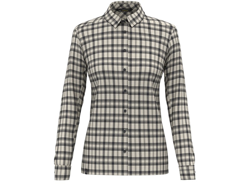 FANES FLANNEL 5 PL M LONGSLEEVES SHIRT W - Bianco